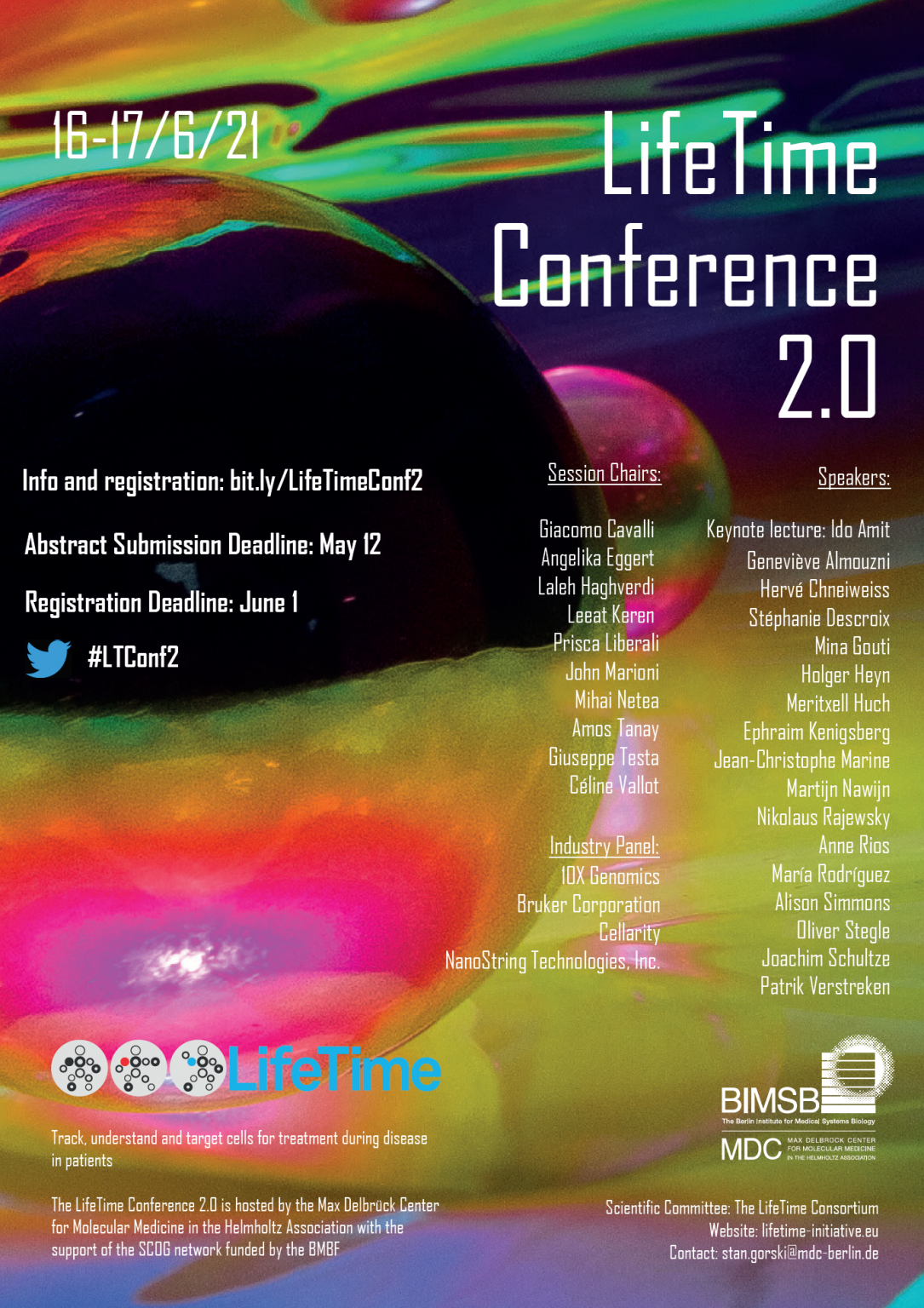 Lifetime Conference 2.0 poster