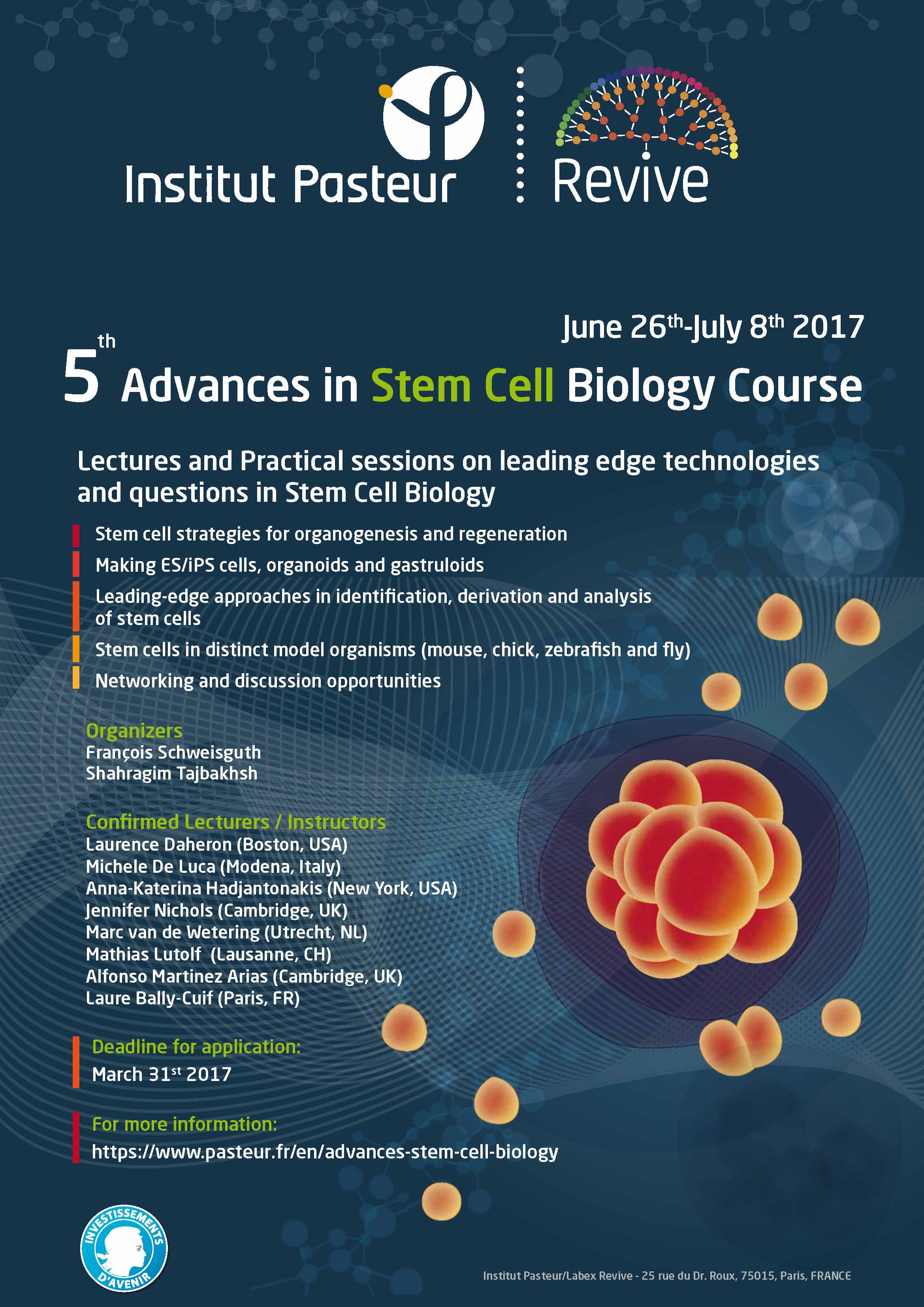 Institut Pasteur Summer Course