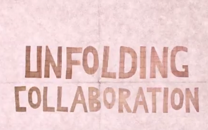 Unfolding Collaboration Title Screen